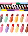 KISSIO Mini Lipstick Set(12 PCS)