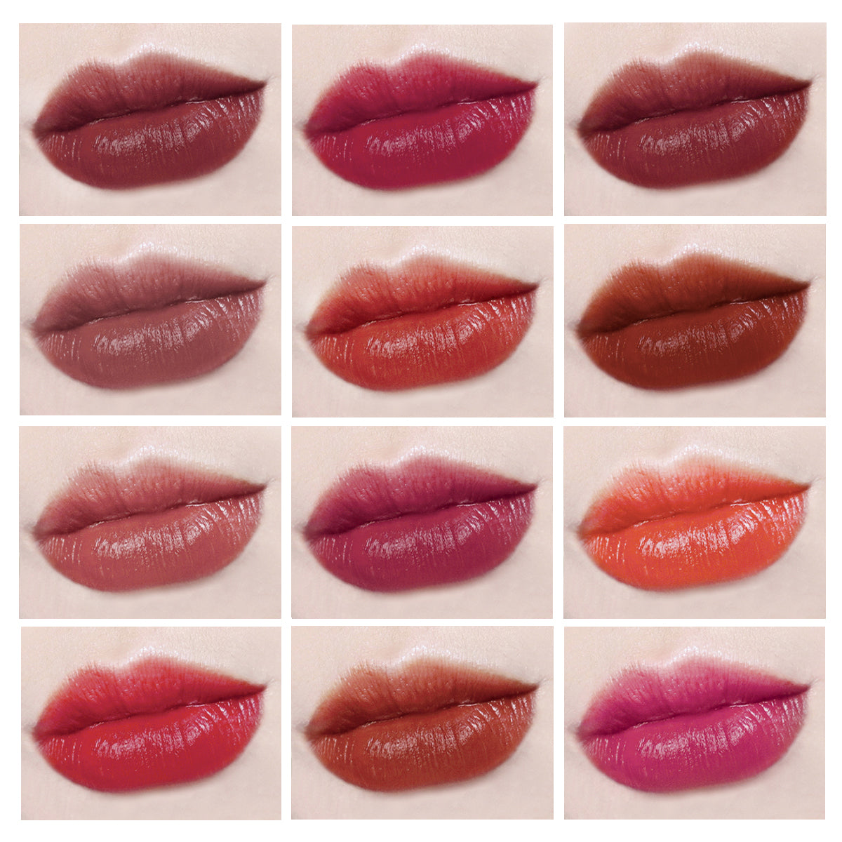  KISSIO Lipstick,Lipstick Set 12 Colors,Mini Matte