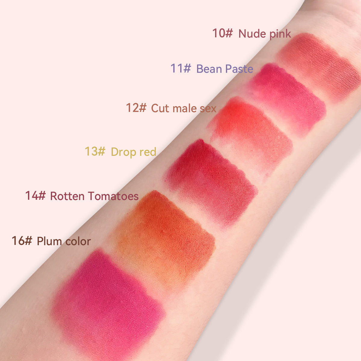 KISSIO Mini Lipstick Set(12 PCS)