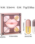KISSIO Lip Plumper Set(4PCS)