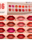 KISSIO Mini Lipstick Set(16 PCS)
