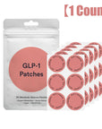GLP-1 Patch with L-Glutamine, Chromium,Cinnamon, Pomegranate, and Berberine -30 PCS