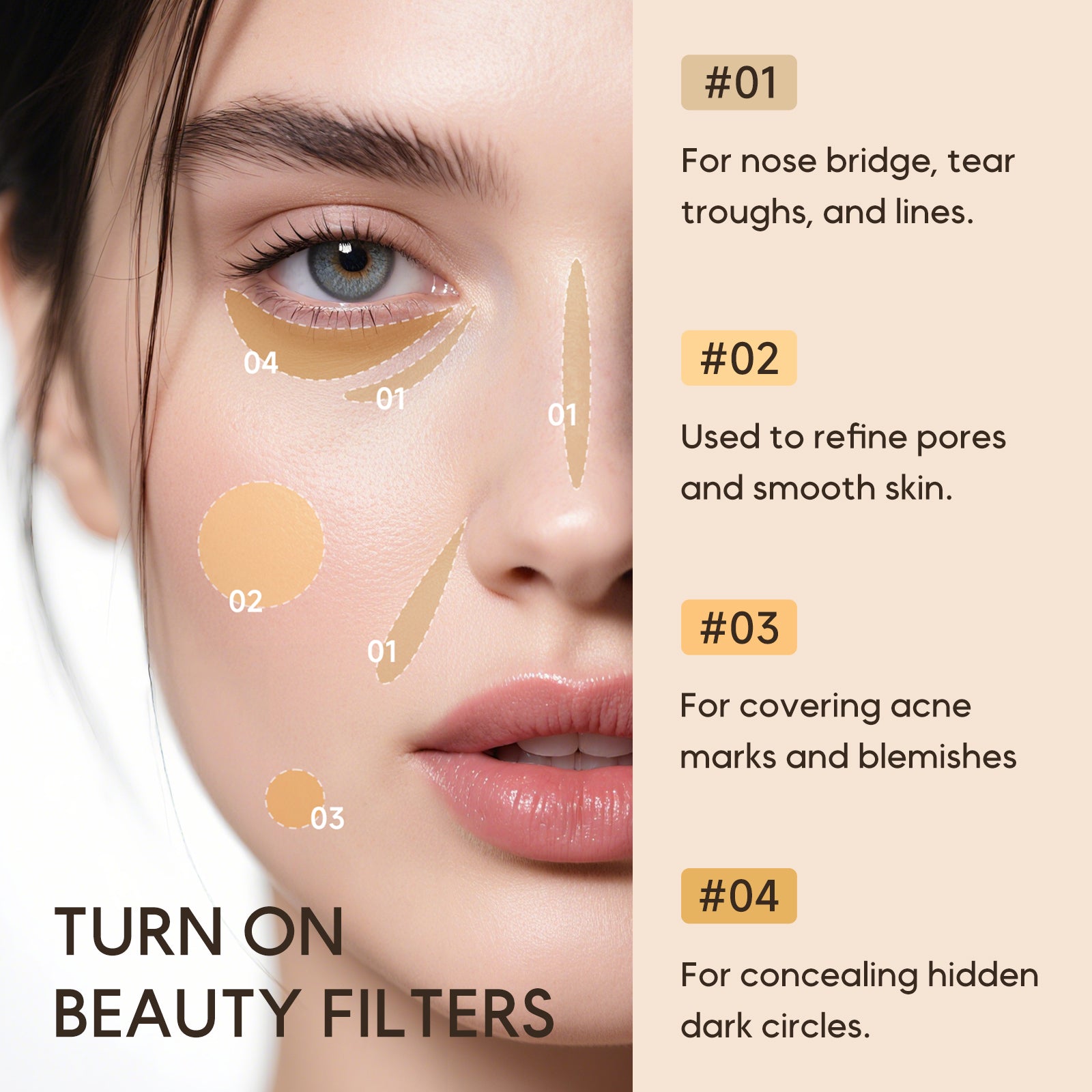 KISSIO Concealer Pencil