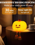 Halloween Pumpkin Night Light,Mini LED Pumpkin Lamp