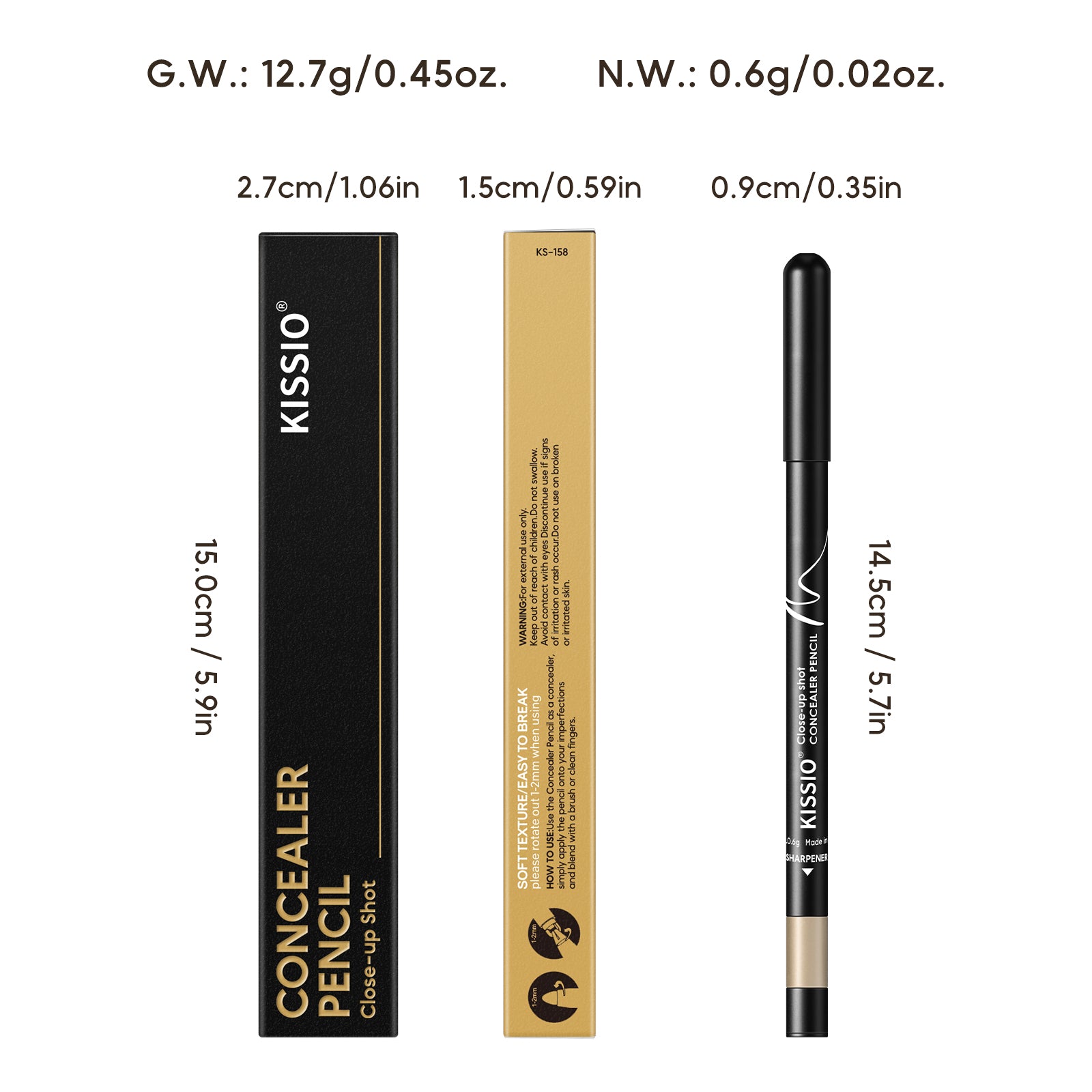 KISSIO Concealer Pencil