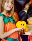 Halloween Pumpkin Night Light,Mini LED Pumpkin Lamp