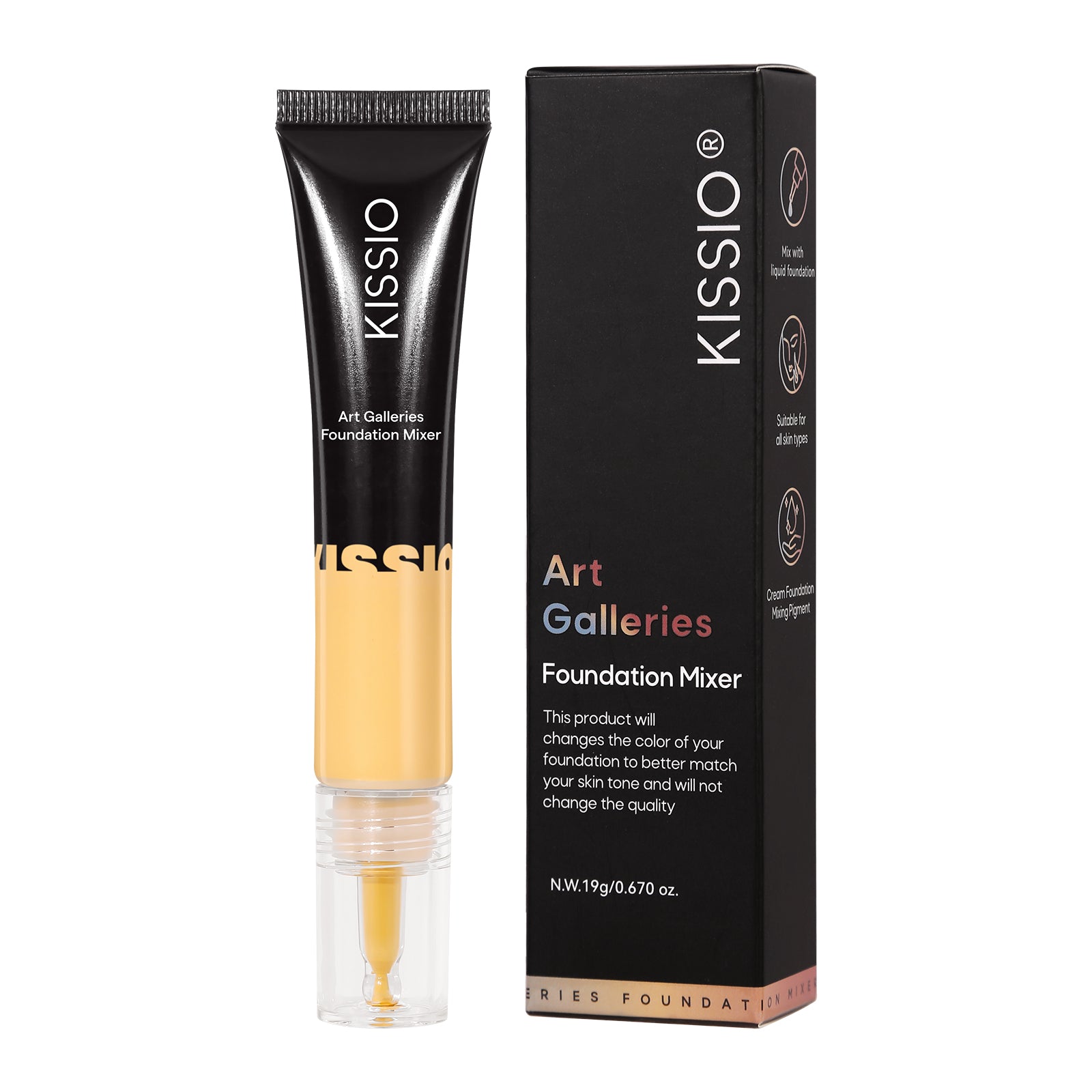 KISSIO Yellow Foundation Mixing Pigment – KISSIO INC