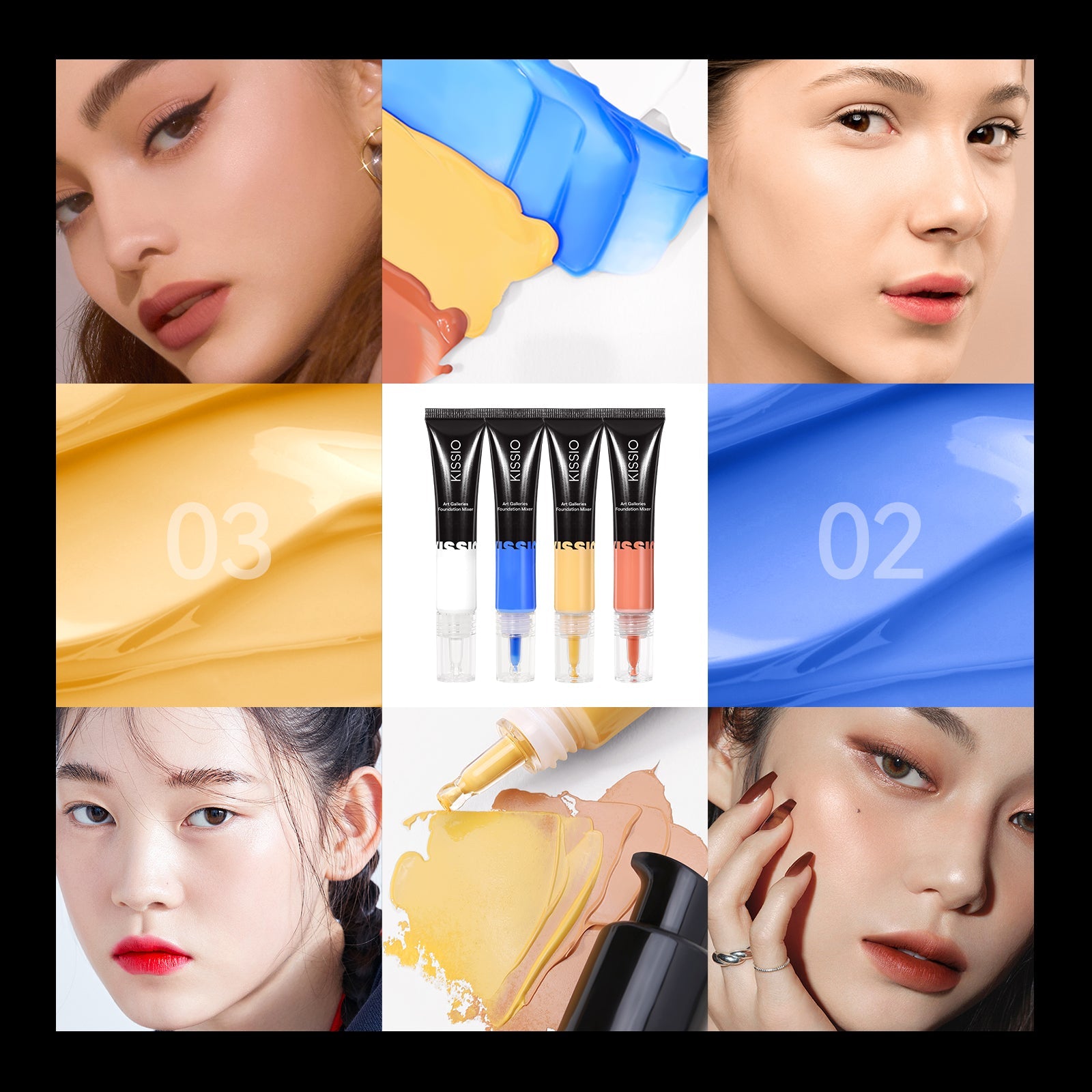 KISSIO Blue Foundation Mixing Pigment – KISSIO INC