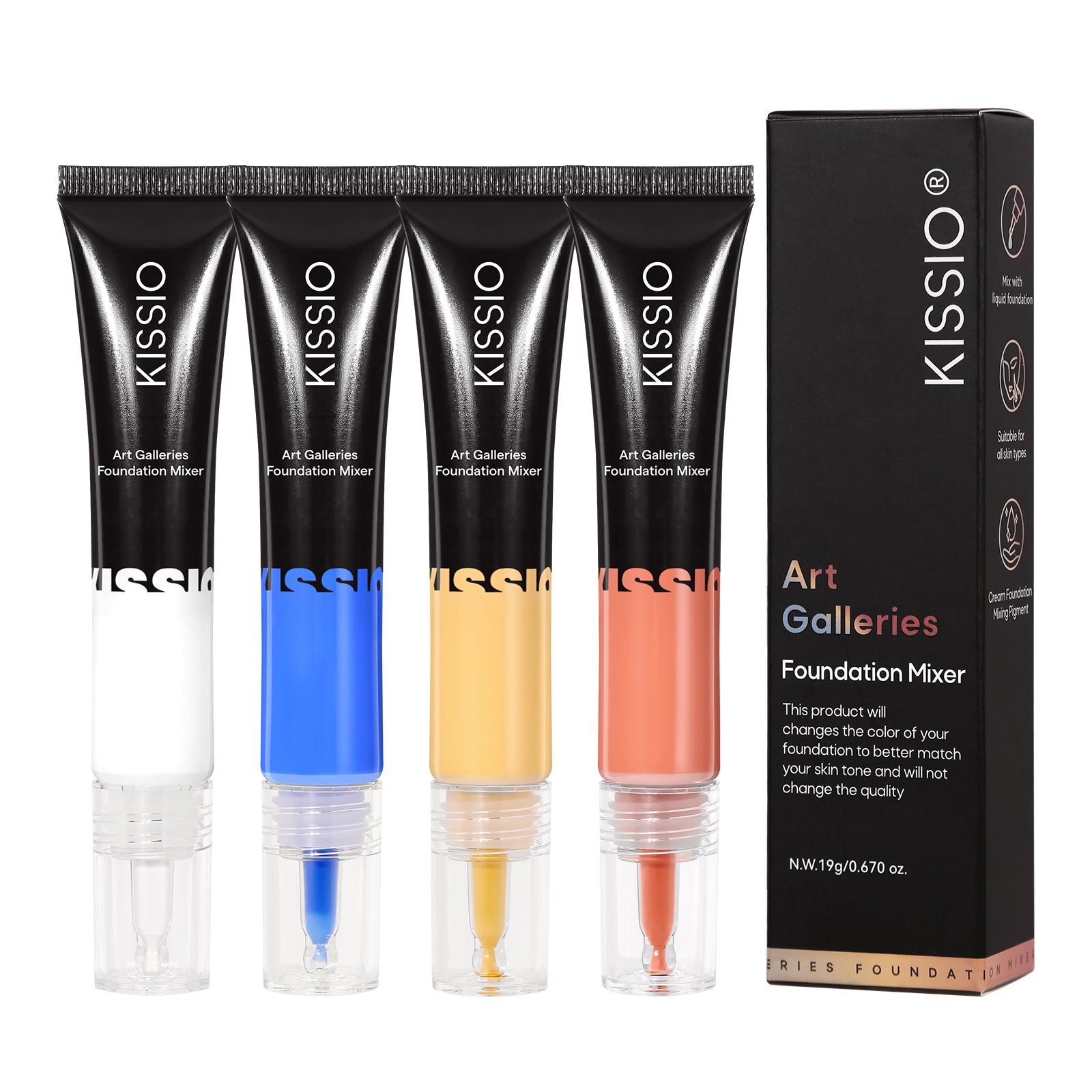 KISSIO Yellow Foundation Mixing Pigment – KISSIO INC